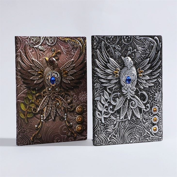 3D -Leder -Notebook