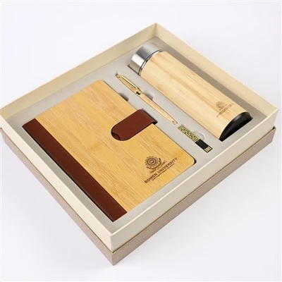 Hölzerne Unternehmensgeschenkset